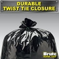 thumbnail image 3 of Heavy Duty 2.2 MIL Contractor Bags, Extra Large , Twist Tie Closure, Black, 55 Gallon, 15 Count, 3 of 4