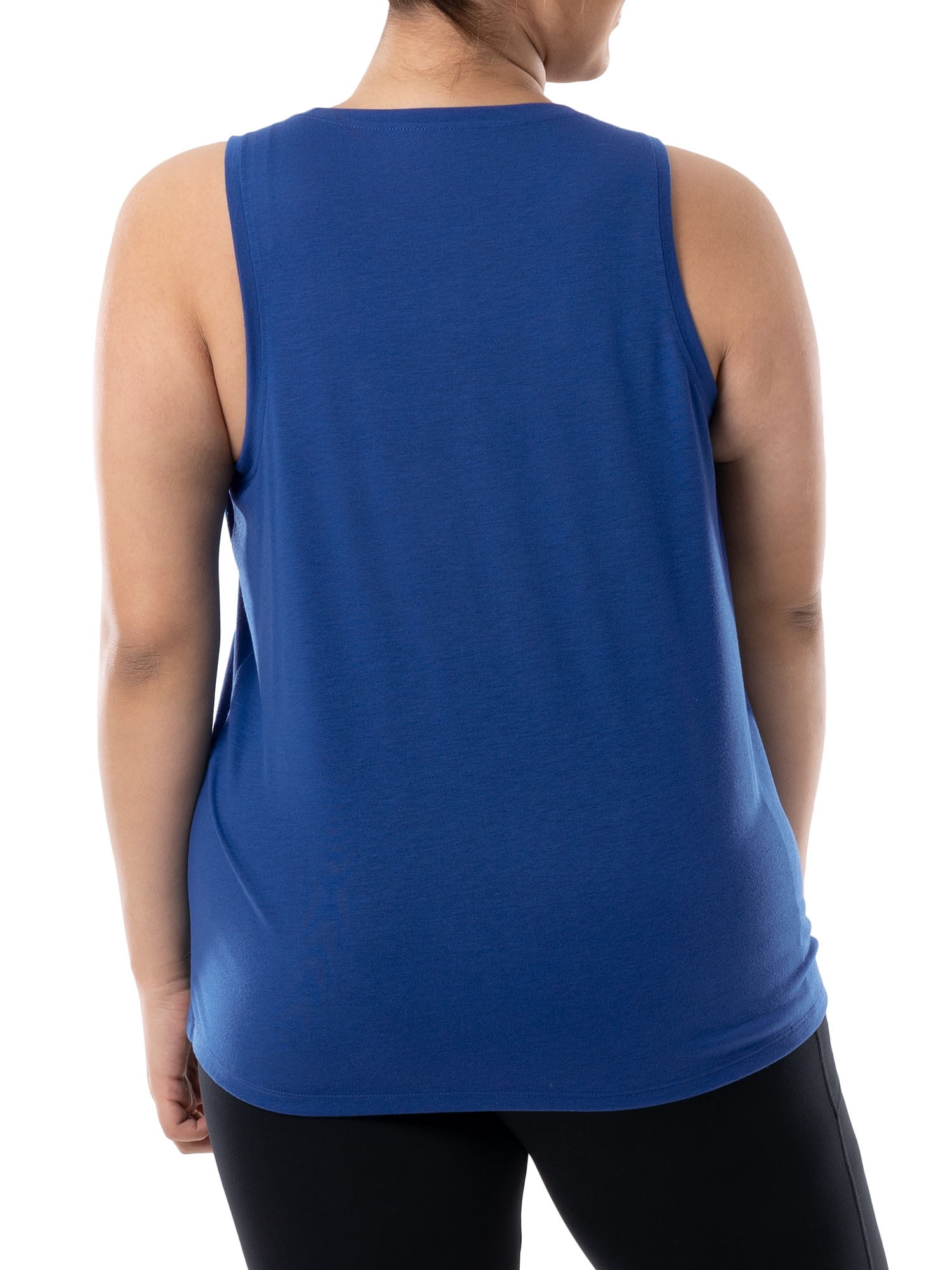 Athletic Works Women's Plus Graphic Tank Bundle, 2-pack