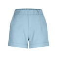 thumbnail image 6 of longantii Golf Shorts for Women Trendy Casual Summer Chino Shorts Stretchy Lightweight Outdoor Hiking Shorts with Pockets M, 6 of 7