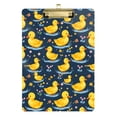 thumbnail image 6 of ALAZA Plastic Clipboard A4 Letter Size Decorative Clipboards for Students Women Men 9" x 12.5" Cartoon Duck Flowers, 6 of 6
