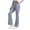 Light Blue, variant on vdgthytj Yoga Pants Women Stretchy Flared Leg Belly Control Solid Leggings Gym Workout Running Trousers(X-Large,White)