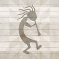 thumbnail image 2 of Kimberly, Allen 20x20 White Modern Wood Framed Museum Art Print Titled - Kokopelli 1, 2 of 4