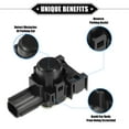 thumbnail image 3 of 4 Pcs PDC Reverse Parking Assist Sensor NO.GMC867UC1 for Mazda 6 18-21 Black Rear Bumper Parking Sensor, 3 of 6