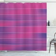 thumbnail image 1 of Ambesonne Hot Pink Shower Curtain, Stripes Soft Colors, 69"Wx75"L, Pink Violet, 1 of 3