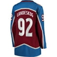 thumbnail image 3 of Women's Fanatics Gabriel Landeskog Burgundy Colorado Avalanche Captain Patch Home Breakaway Player Jersey, 3 of 3