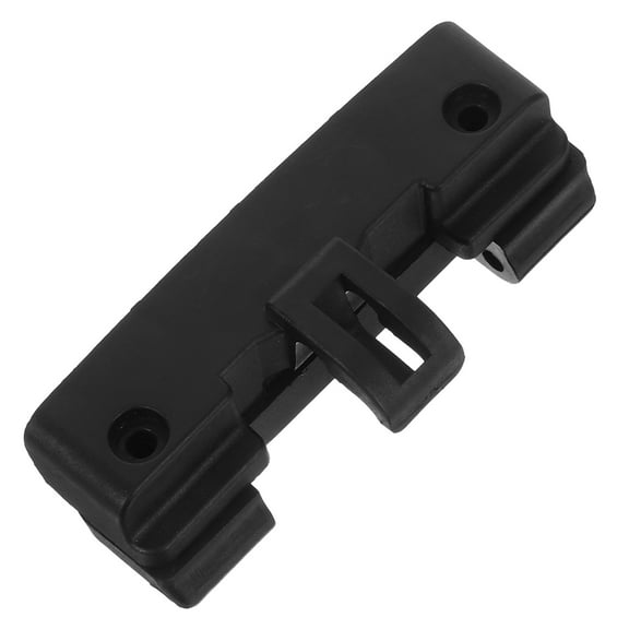 OFFIGAM Trashcan Lid Locks Black Plastic For Waste Management In Residential Areas 1Set