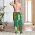 thumbnail image 2 of Fotbe Pineapples1 Pantalones de Pijama para Hombre, Pantalones de Dormir, Pantalones de Casa con Cintura Ajustable y Bolsillos-3X-Large, 2 of 6