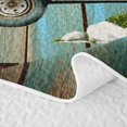 thumbnail image 5 of Erosebridal Cute Camper Bed Spread Queen for Boys Girls, Happy Camping Queen Coverlet Set, 3 Pieces 1 Quilt and 2 Pillowcases, 5 of 7