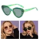 thumbnail image 4 of de Sol de Mujer Vintage 80s , Verde Salvador anteojos ojo de gato, 4 of 10