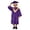 b-Purple, variant on Graduation Kindergarten Cap Gown Set with Tassel Unisex Preschool Cap and Gown 2026 Graduation Outfit Graduation Dress for Toddlers and Children 3-12 Years