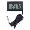 thumbnail image 2 of Mini thermometer temperature display digital with probe 1m - 5m black cable, 2 of 5