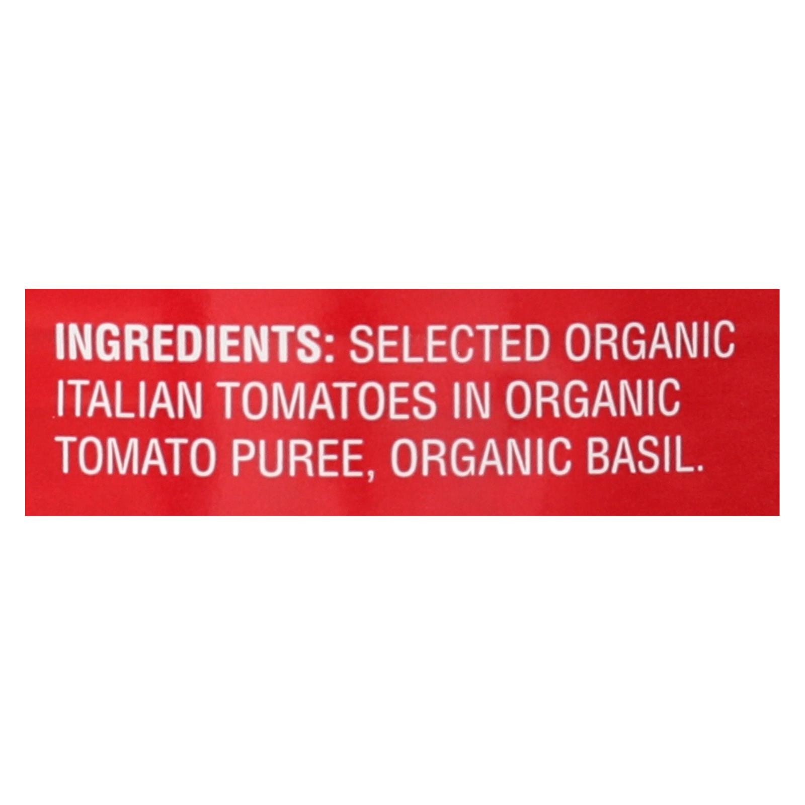 Bella Terra - Organic Italian Whole Peeled Tomatoes - San Marzano - Case of 12 - 28 oz.