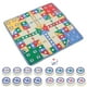 thumbnail image 1 of Alfombra de ajedrez voladora, tapete de juego de avión, divertido juego familiar para padres e hijos, juego de fiesta, juego de viaje (82 x 82 cm, piezas de ajedrez de EVA), 1 of 8