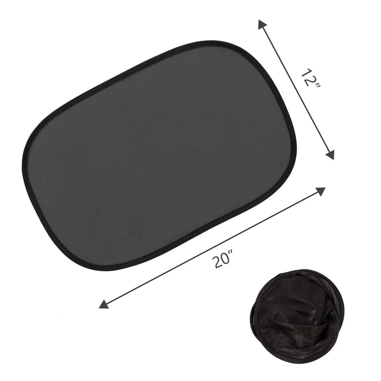 Somnr Side Window Sunshades for Baby, 4-Pack Cling 20" x 12" photo 7