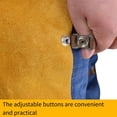 thumbnail image 4 of Fire WearResistant Welding Safety Chaps Leather Apron Style Adjustment Split Leg, 4 of 10