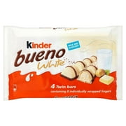 Kinder Bueno Twin Bars White Chocolate (4x43g) - Pack of 2