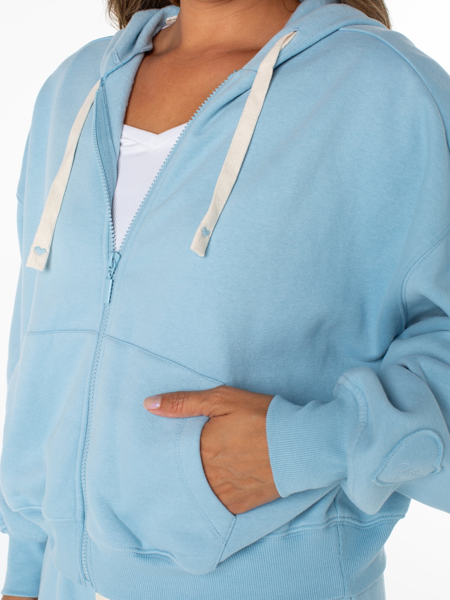 Celebrity Pink Women's Zip Front Hoodie, Sizes XS-4X
