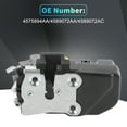 thumbnail image 4 of Motor de actuador de cerradura de puerta eléctrica del lado del pasajero delantero derecho único para Chrysler 300 2008-2010 No.4575894AA Negro, 4 of 7