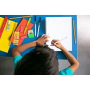 30 Piece Stationary Kit with 1 Spiral Notebook, 5 Pens, 5 Pencils, 5 Crayons, 3 Folders, 3 Erasers, 2 Text Brighteners, 2 G. Sticks, 1 Scissor, 1 Ruler, 1 Sharpener & 1 Soft Pencil Case