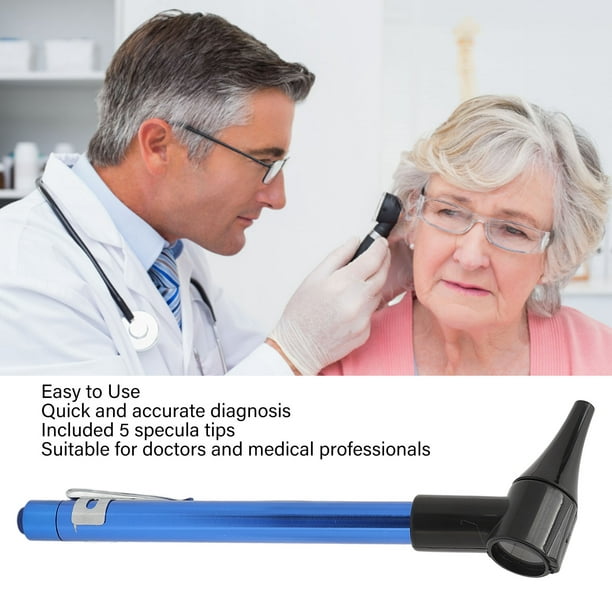 Kit de Diagnostic Otoscope professionnel, médical, médecin à