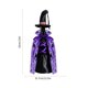 thumbnail image 3 of Xihbxyly Disfraz de Halloween con Forma de Botella, Capa y Sombrero de Bruja, Decoración Espeluznante y Festiva, Accesorio para Botellas de Vino o Licor, Fácil de Usar, Perfecto para Fiestas, Tamaño, 3 of 7