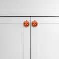 thumbnail image 2 of Paquete de 10 fundas decorativas para pomos de gabinete con forma de calabaza de Halloween, fundas universales para pomos de gabinete con forma de calabaza, pomos reutilizables para cajones de tocador, 2 of 8