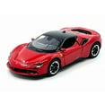 thumbnail image 2 of Ferrari SF90 Stradale Red with Black Top "Speed Icons" Series 1/64 Diecast Model Car by Maisto, 2 of 4