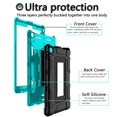 thumbnail image 5 of Dteck Compatible with Kindle Fire HD 8 Tablet Case (7th and 8th Generation, 2017 and 2018 Release), Kindle Fire 8 Case, Heavy Duty Full Body Protection Shockproof Kickstand Case Cover, Blue, 5 of 7