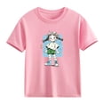 thumbnail image 6 of Children Boy Girl Tshirts Graphic Tops Tee for Child Short Sleeve Crewneck Fall Summer Tee Shirt 2026 Clothing Fashion 2 Years, 6 of 6