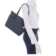 thumbnail image 2 of Michael Kors Womens Jet Set Item East/West Top Zip Tote Admiral/Pale Blue One Size MK Signature, 2 of 4