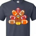 thumbnail image 4 of Inktastic Thanksgiving Cute Football Turkey T-Shirt, 4 of 5