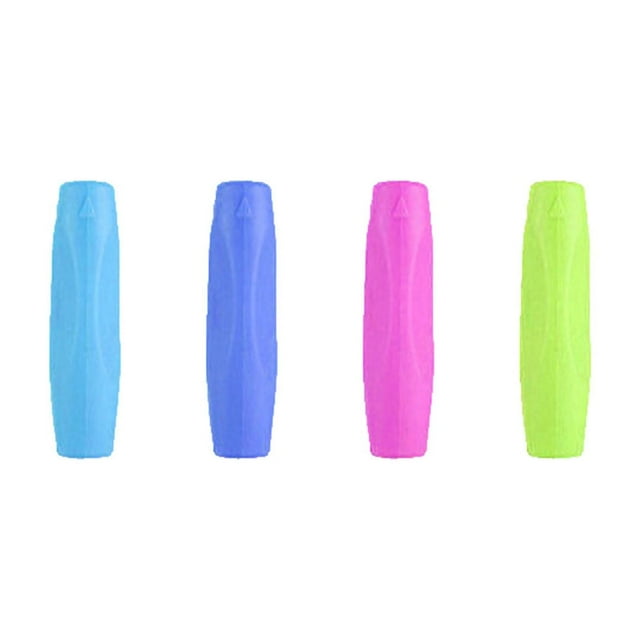 Kids Pen Holder Silicone Baby Learning Writing Tool Correction Device Fish Pencil Grasp Writing Aid Grip Stationery (Color Random) Stationery Pens And Pencils Stationery Cards And Envelopes Set Floral