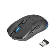 onn Rechargeable Wireless Gaming Mouse with LED Lighting, 8 Programmable Buttons