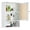 White, variant on Space-Saving Bamboo Bathroom Wall Cabinet with Rattan Doors – Adjustable Shelf – Wall Mounted Medicine Cabinet – Over Toilet Storage Organizer – White（new）