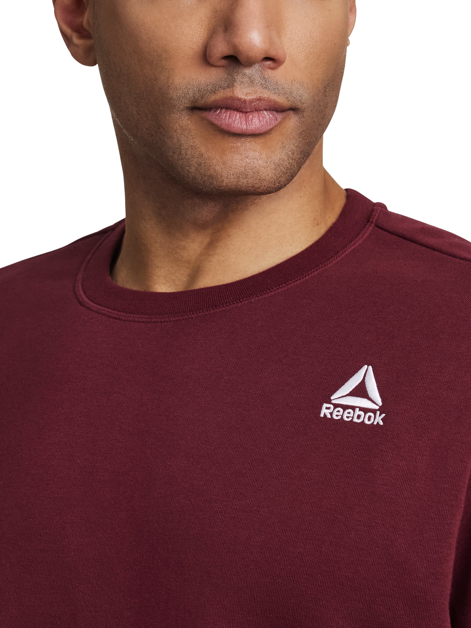 Reebok Men's and Big Men's Game Day Fleece Crewneck Sweatshirt, Sizes XS-5XL