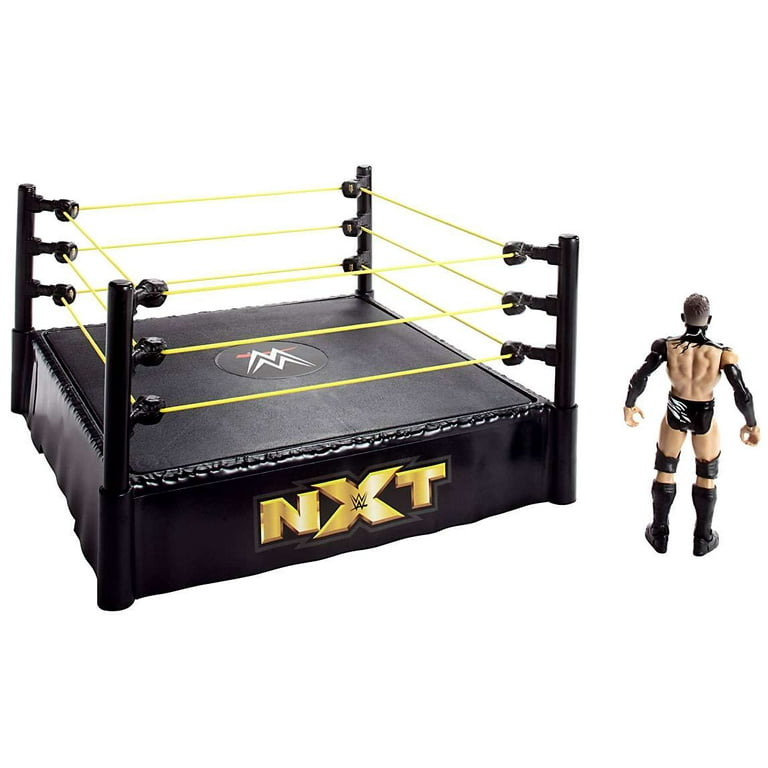 激レア!! WWE NXT SUPER STAR RING フィギュア用リング WWE Superstar NXT Ring Spring Loaded Mat and Real Flex Ropes | eBay