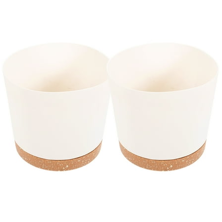 2 Pcs Plant Pot Pots for Planter Interior Decorative Flowerpot Medium