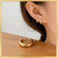 thumbnail image 7 of DESIGNICE Earrings for Women,Gold Jewelry for Women,Stainless Steel Big Earrings for Women, 7 of 7