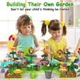 thumbnail image 6 of 191/274 PCS Flower Garden Building Set for Girls Toys, STEM Toy and Preschool Garden Play Set for Toddlers, Upgrade DIY Garden Flower Building Blocks, Gifts for 3 4 5 6 7 Year Old Girl, 6 of 7