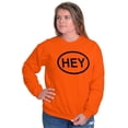 thumbnail image 4 of Hey Girl Funny Novelty TV Show Logo Unisex Plus Size Sweatshirt Brisco Brands 2X, 4 of 6