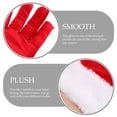 thumbnail image 2 of 1 par de guantes rojos navideños Guantes de Papá Noel Guantes cortos Guantes decorativos, 2 of 5