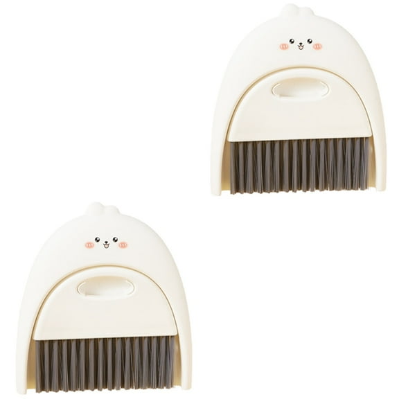 Hemoton 2 Sets Mini Detailing Brushes for Car Cleaning, Small Brooms for Interior, Dashboard, and Hard-to-Reach Areas