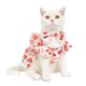thumbnail image 4 of Vestido de perro Vestido a rayas para perros, Ropa para perros pequeños Niña, Traje de verano ligero para mascotas, Ropa para gatos, vestidos para perros para perros pequeños, 4 of 5