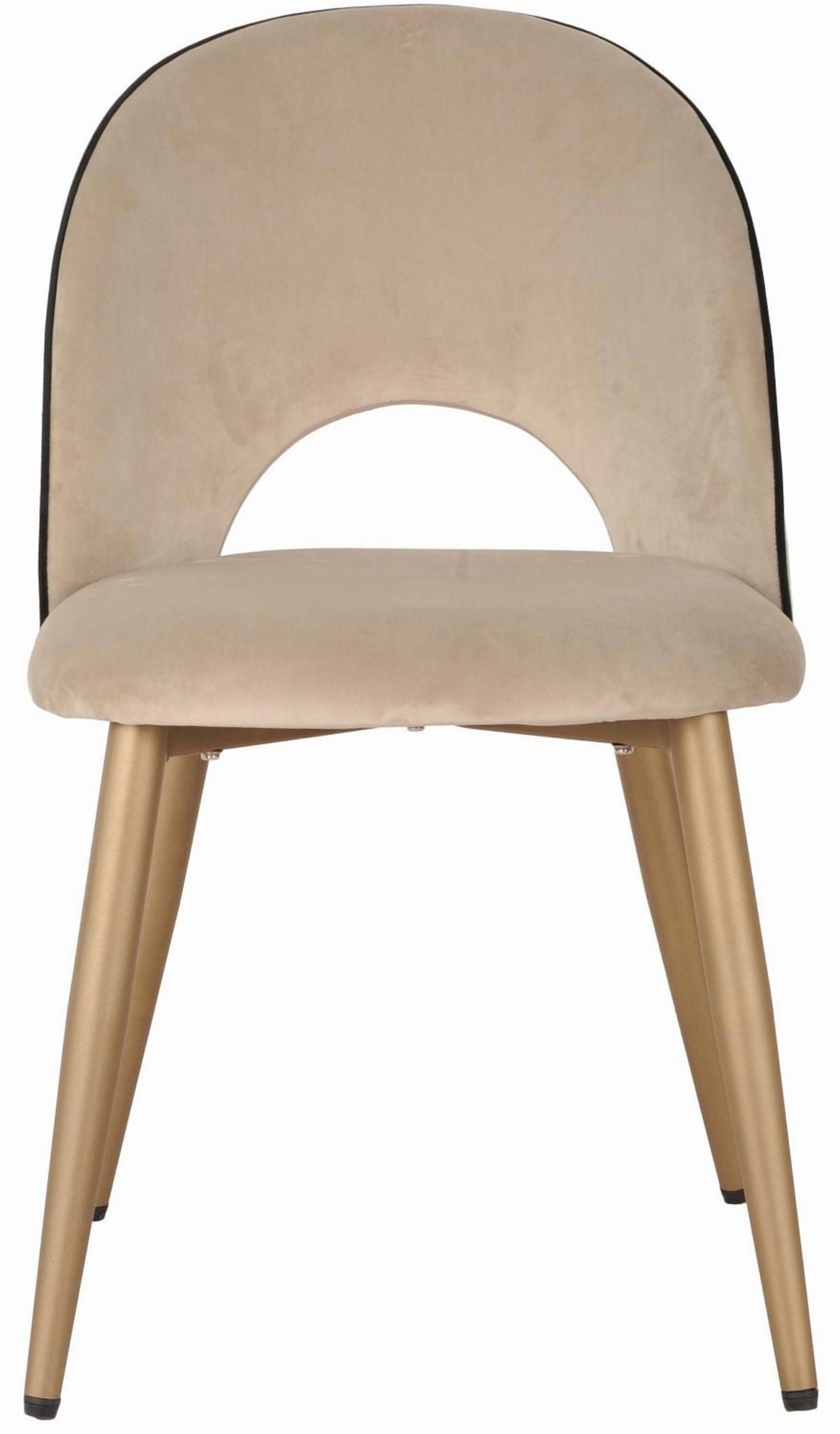 Chaise de salle à manger Sophie, ensemble de 2, Beige