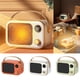 thumbnail image 5 of Calentador eléctrico para oficina, hogar, ahorro de energía, calentador silencioso y portátil, circulación de 360° en toda la casa, calentador con apagado automático, 5 of 5
