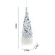 thumbnail image 3 of Falda Del Árbol de Navidad, Ornamento de Gnomo con Luz Led Blanca Cálida Operada Por Batería, Decoración de Muñeca Santa Colgando para Escaleras de Chimenea de la Fiesta Del Hogar, Decoraciones Del Ár, 3 of 7