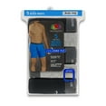 thumbnail image 4 of Fruit of the Loom Men's CoolZone Fly Black and Gray Boxer Briefs, 5 Pack, 4 of 7