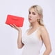 thumbnail image 5 of Hukapapa Monedero para Mujer Estuche para lápices Largo con Lazo Monedero para Mujer Bolsa para teléfono móvilRojo, 5 of 5
