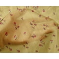 thumbnail image 4 of oneOone Silk Tabby Beige Fabric Stripe & Floral Artistic Quilting Supplies Print Sewing Fabric By The Yard 42 Inch Wide, 4 of 4