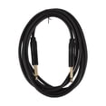 thumbnail image 1 of KAKOWELY guitar instrument cable Guitar Cable Instrument Cable Double Shielded Cable 1/4 TS Guitar Patch Cable TS Instrument Cable Male to Male Guitar Cable, 1 of 5
